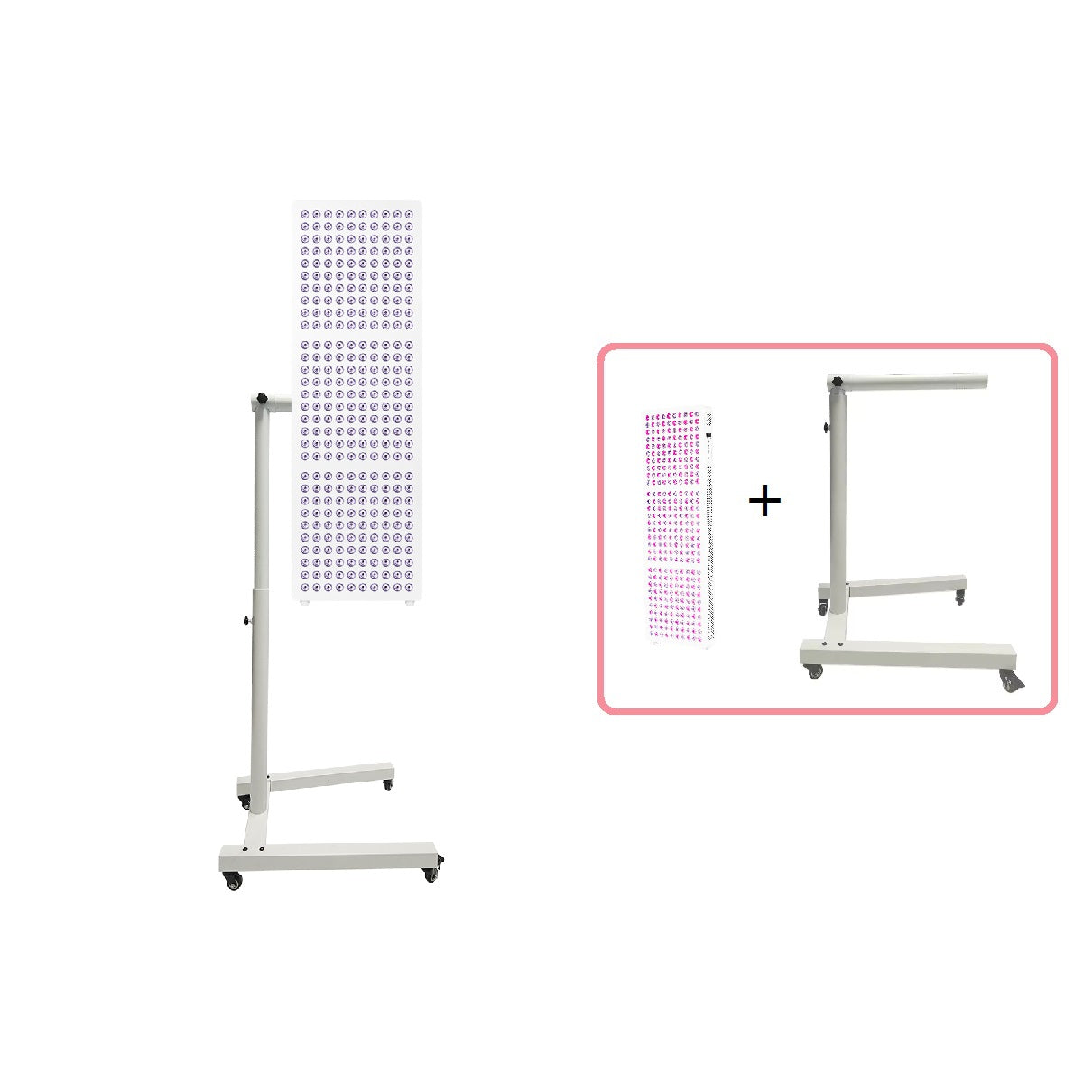 X-Large Red Light Therapy Panel, 300 LEDs, 5 Wavelengths